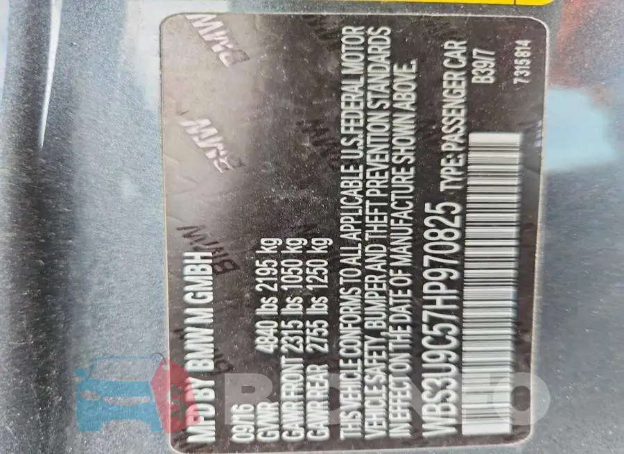 WBS3U9C57HP970825 Photo# 12
