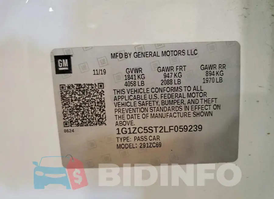1G1ZC5ST2LF059239 Photo# 12