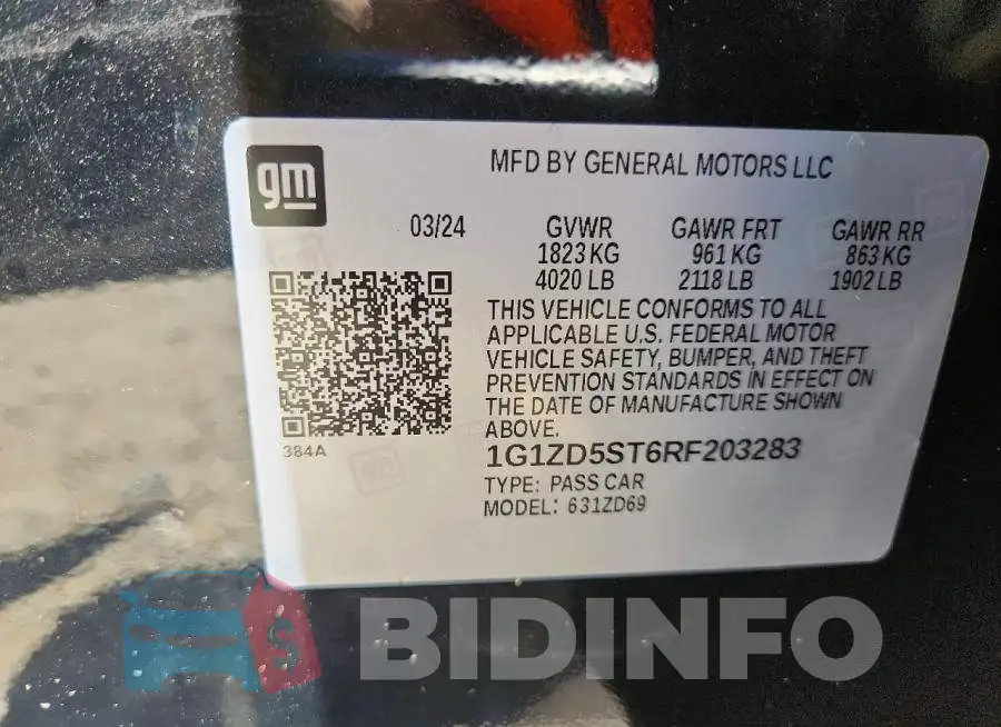 1G1ZD5ST6RF203283 Photo# 12