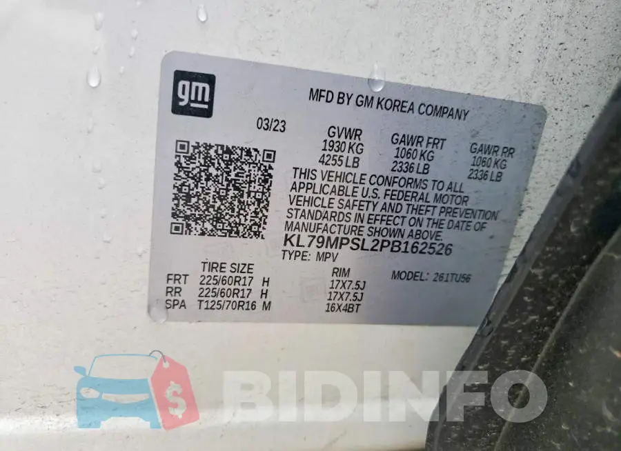 KL79MPSL2PB162526 Photo# 14