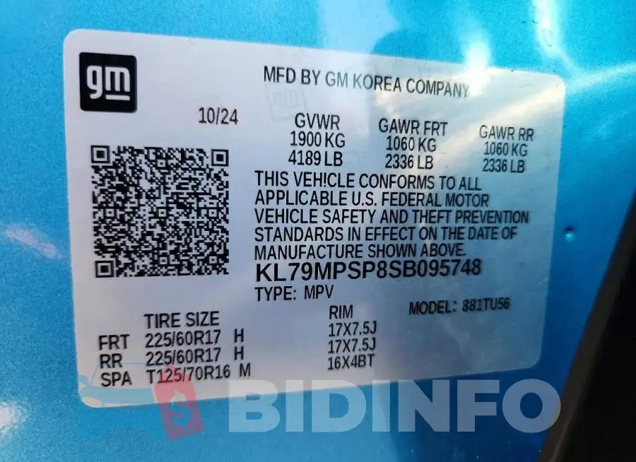 KL79MPSP8SB095748 Photo# 13
