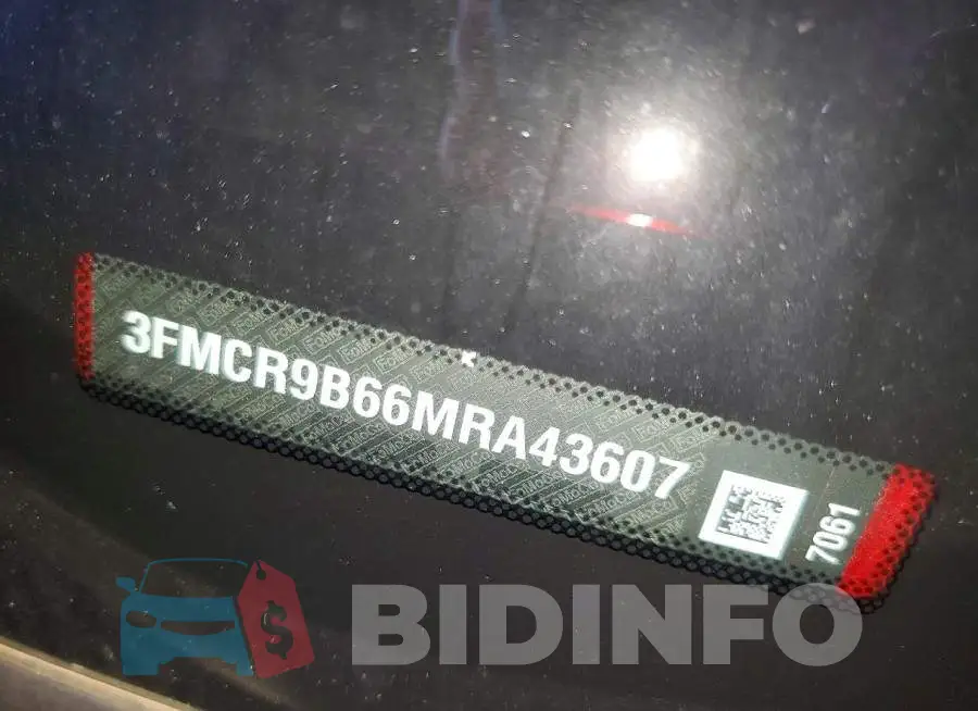 3FMCR9B66MRA43607 Photo# 13