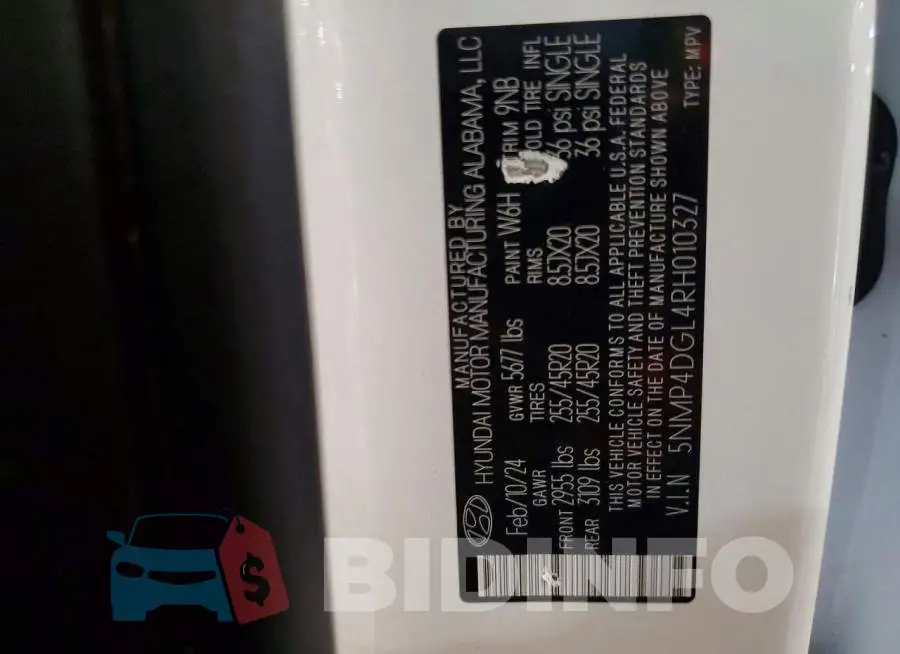5NMP4DGL4RH010327 Photo# 13