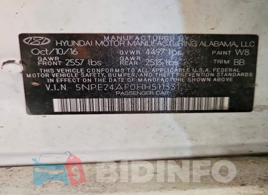5NPE24AF0HH511331 Photo# 12