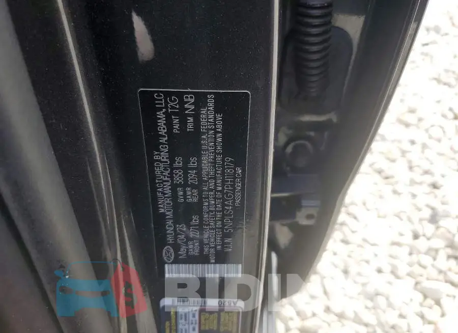 5NPLS4AG7PH118179 Photo# 13