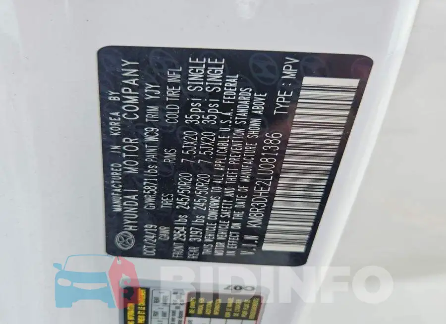 KM8R3DHE2LU081386 Photo# 13