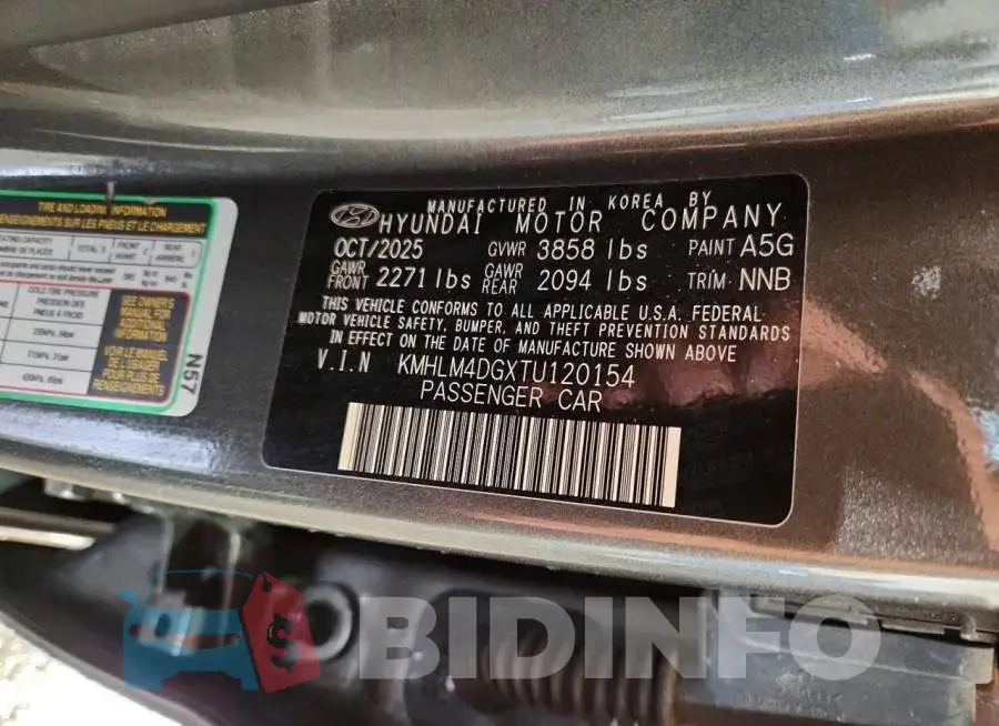 KMHLM4DGXTU120154 Photo# 12