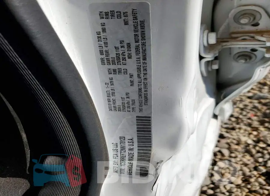 1C6RREFT2NN178120 Photo# 12