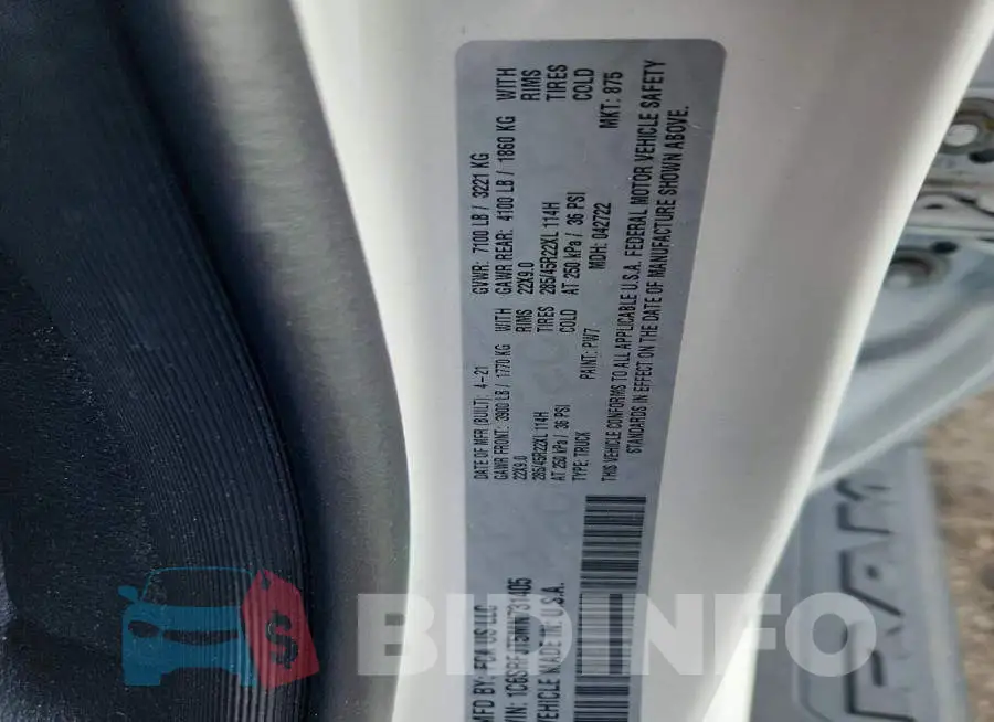 1C6SRFJT5MN731405 Photo# 12