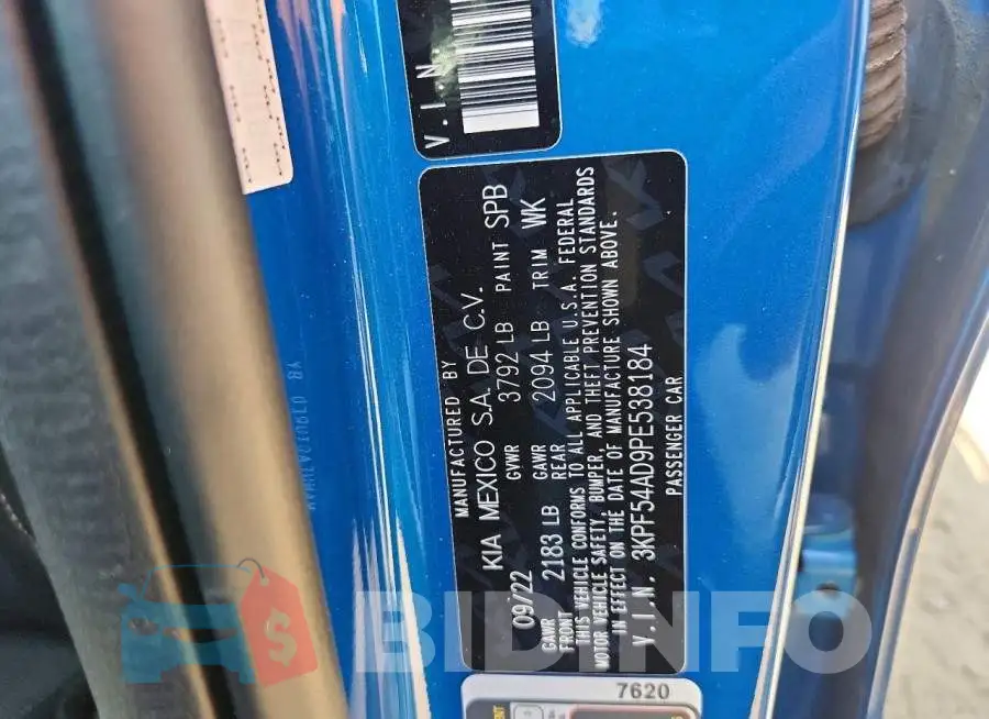 3KPF54AD9PE538184 Photo# 13