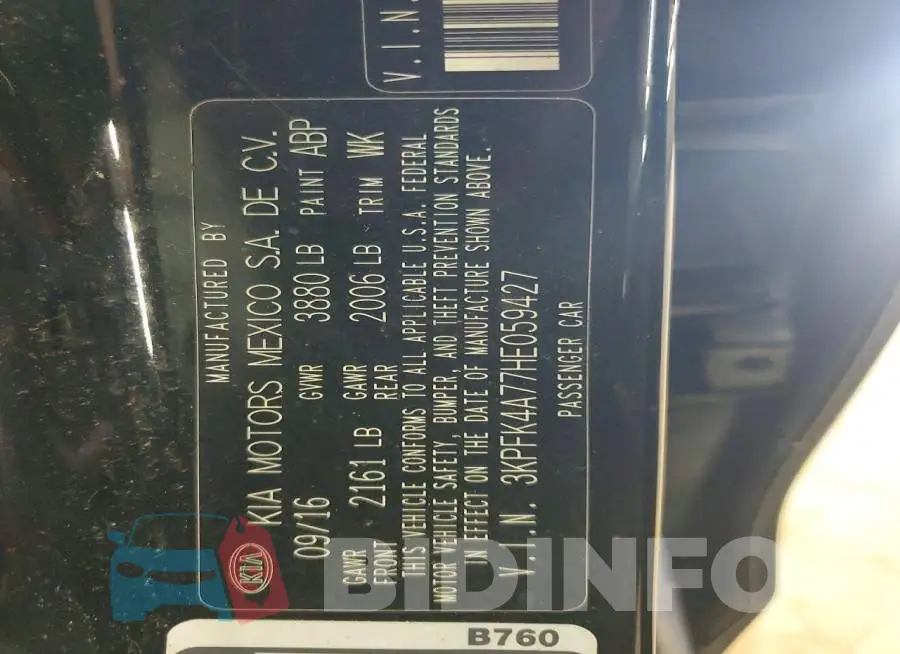 3KPFK4A77HE059427 Photo# 12