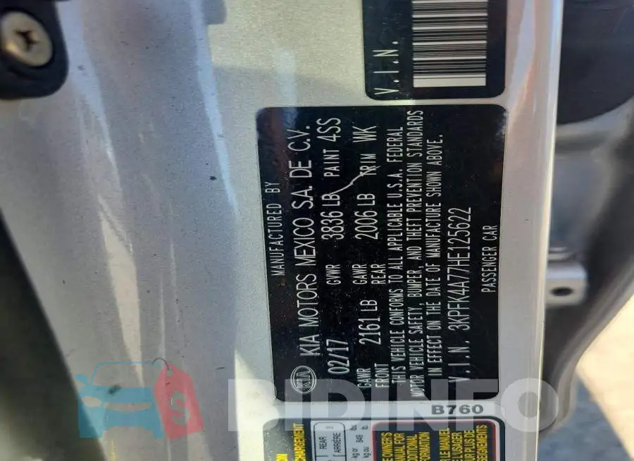 3KPFK4A77HE125622 Photo# 12