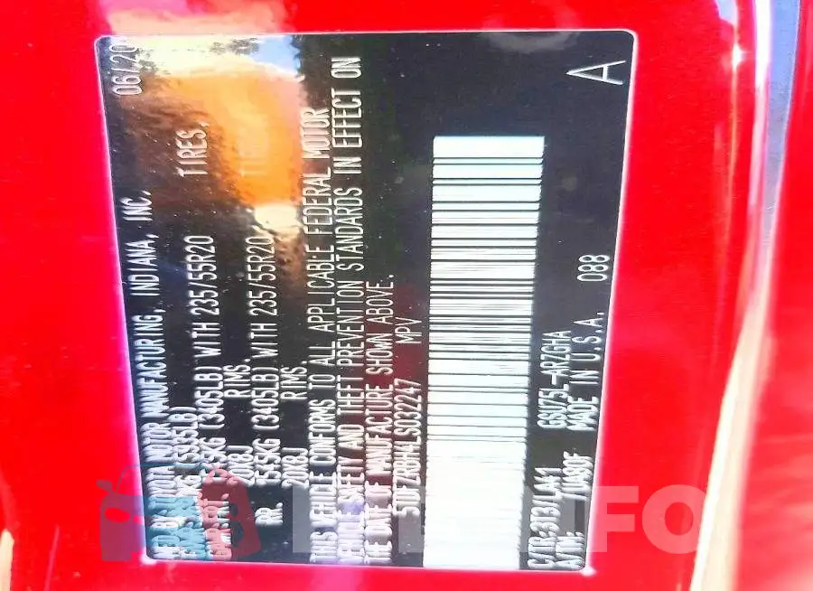 5TDFZRBH4LS032247 Photo# 13