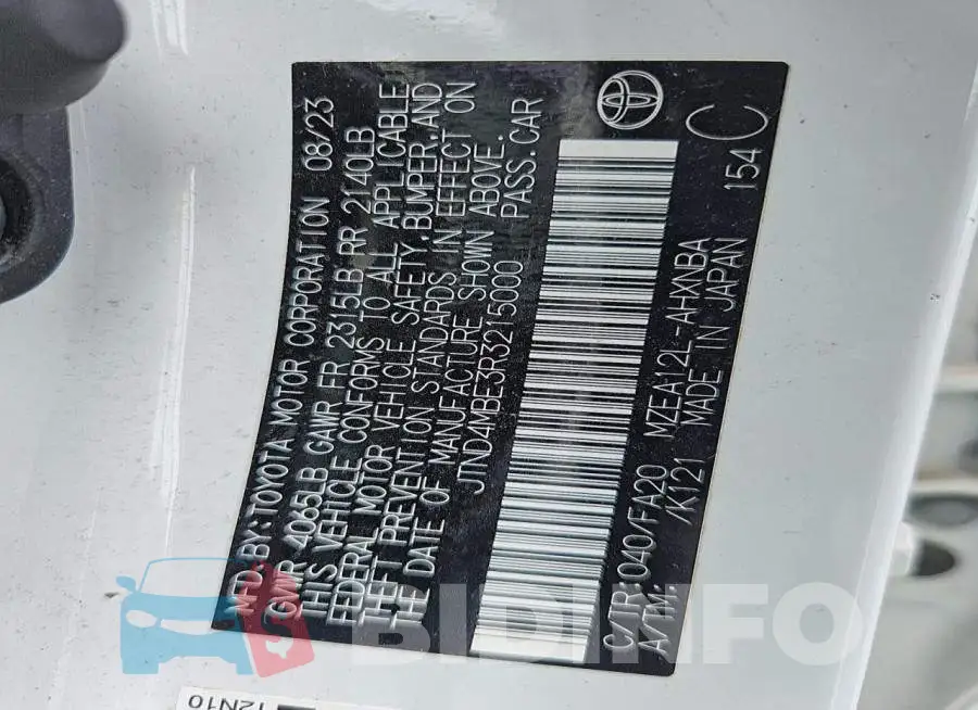JTND4MBE3R3215000 Photo# 12