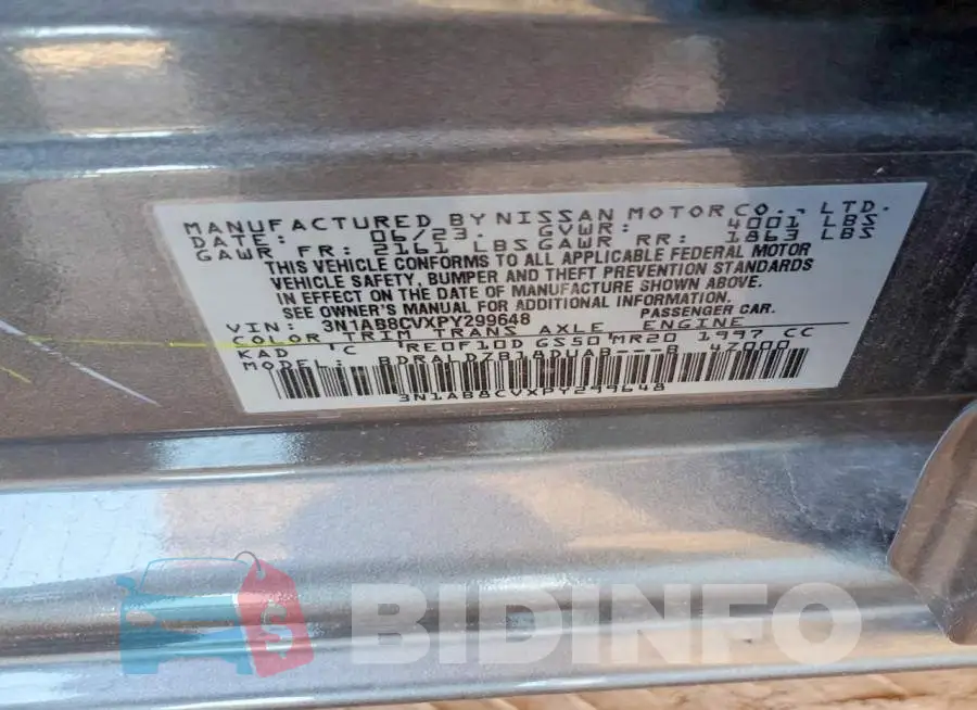 3N1AB8CVXPY299648 Photo# 13