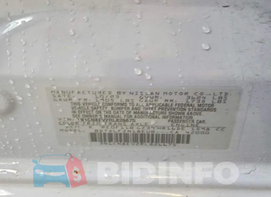 3N1CN8EV2RL826675 Photo# 12