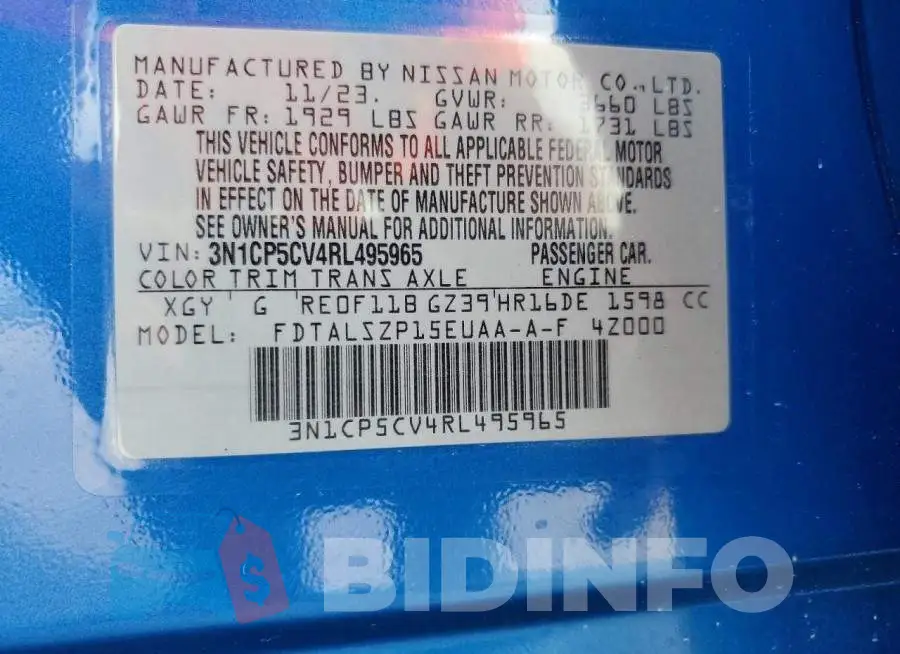 3N1CP5CV4RL495965 Photo# 14