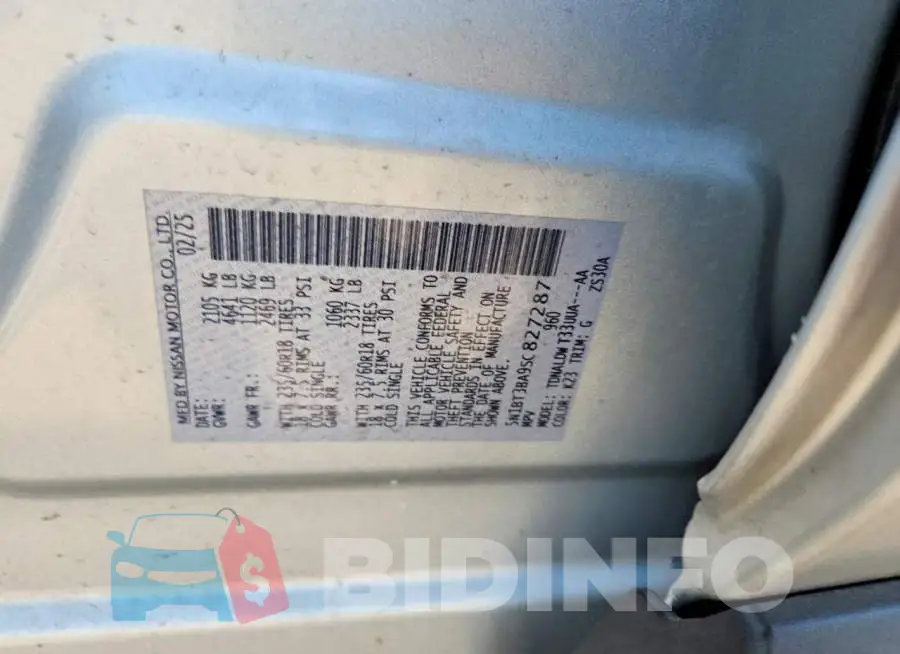 5N1BT3BA9SC827287 Photo# 12
