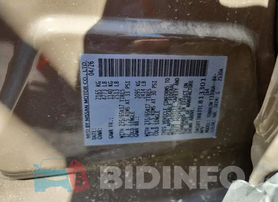 5N1BT3BB3TC813301 Photo# 12