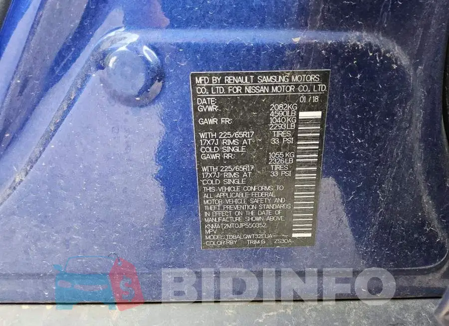 KNMAT2MT0JP550352 Photo# 13