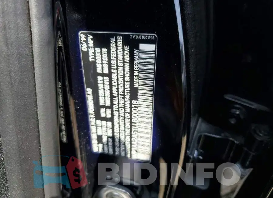 WP1AA2A51LLB00018 Photo# 12