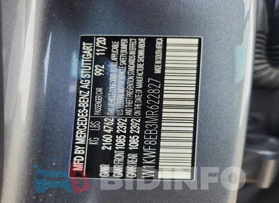 W1KWF8EB3MR622827 Photo# 13