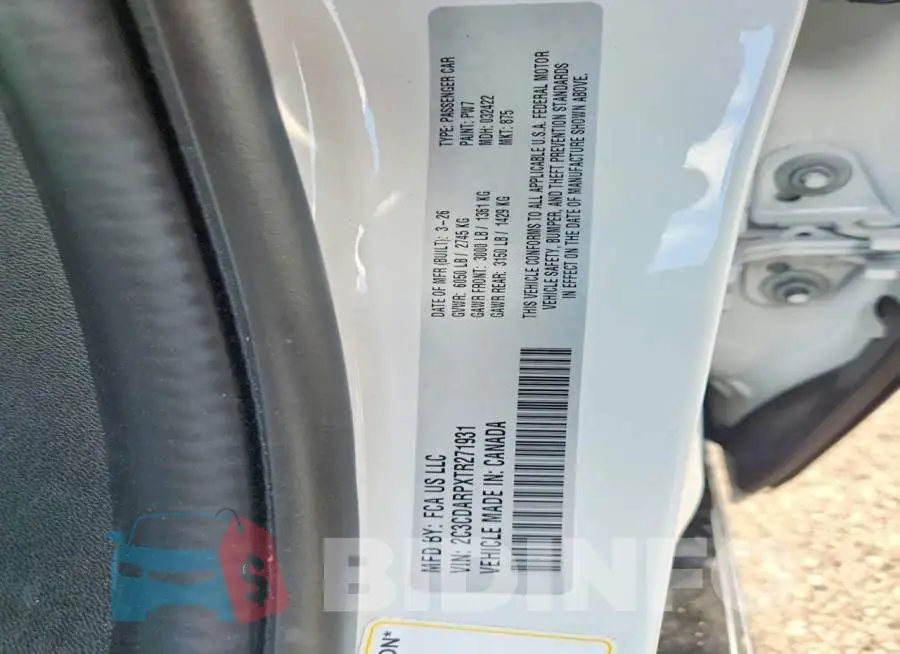 2C3CDARPXTR271931 Photo# 12