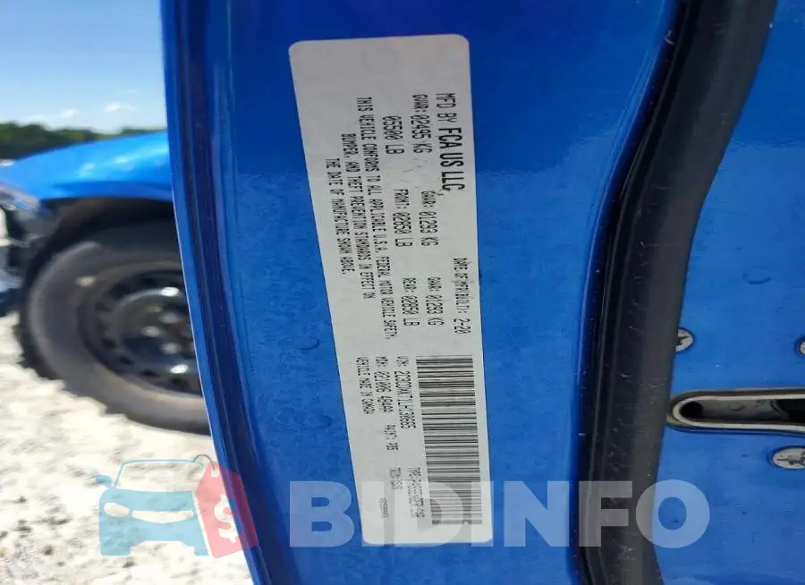 2C3CDXKT1LH130665 Photo# 12