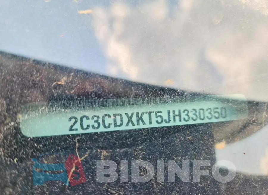 2C3CDXKT5JH330350 Photo# 12