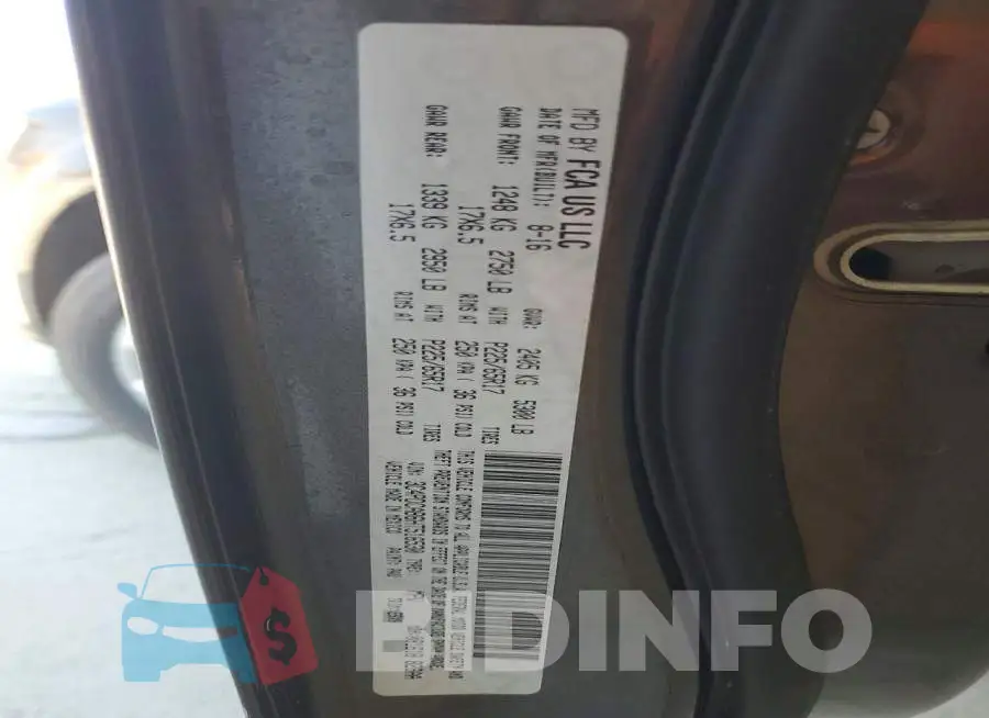 3C4PDCAB6HT516530 Photo# 14
