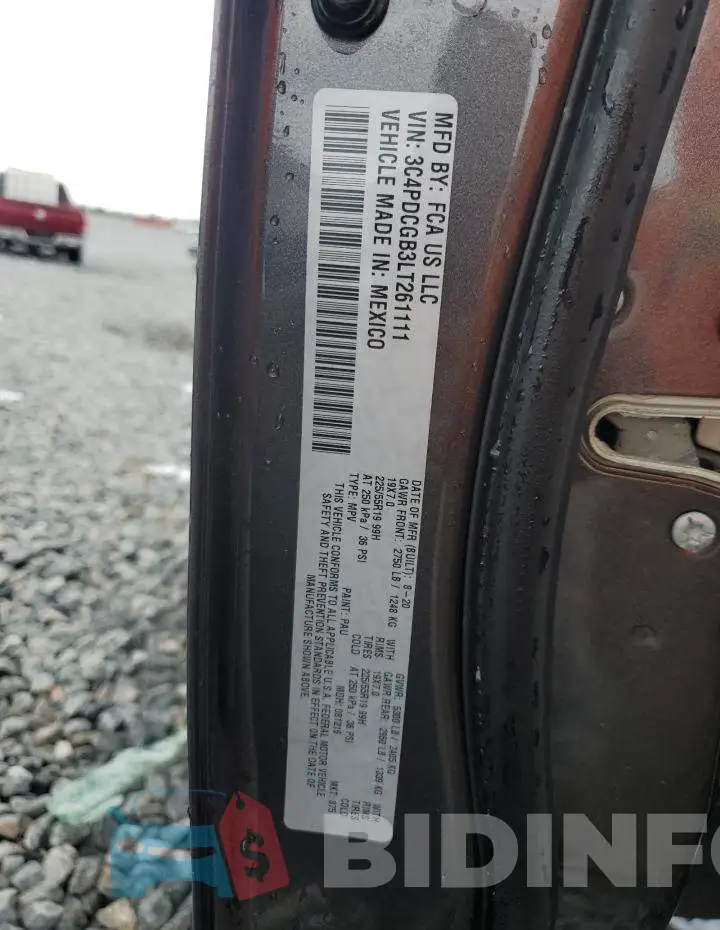 3C4PDCGB3LT261111 Photo# 14