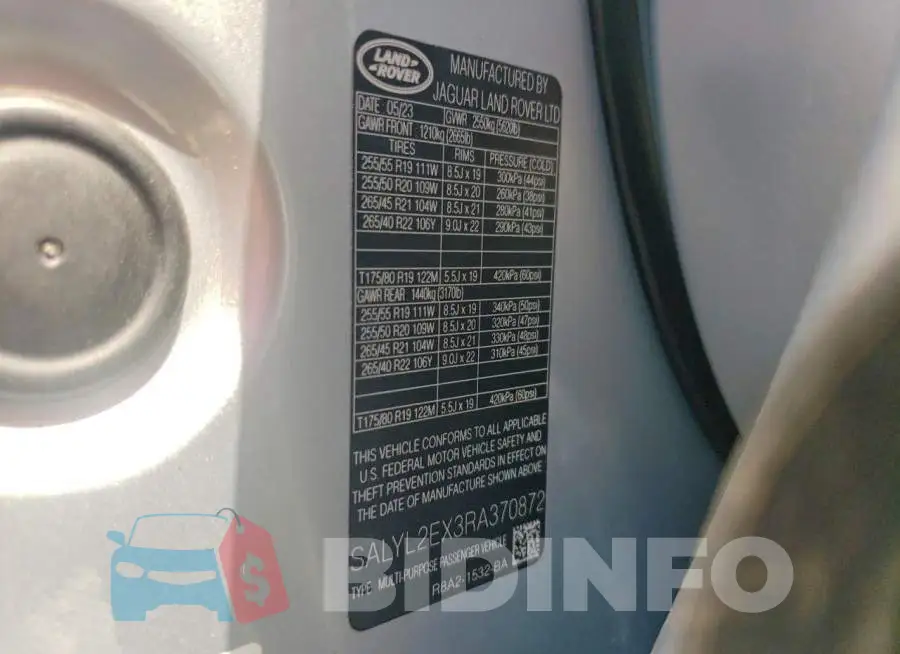 SALYL2EX3RA370872 Photo# 14