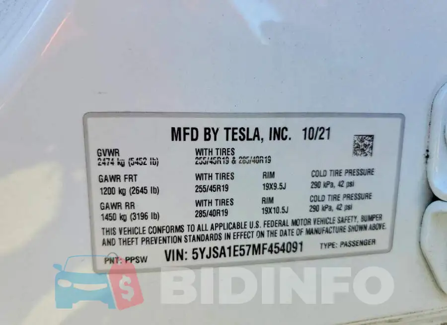 5YJSA1E57MF454091 Photo# 12
