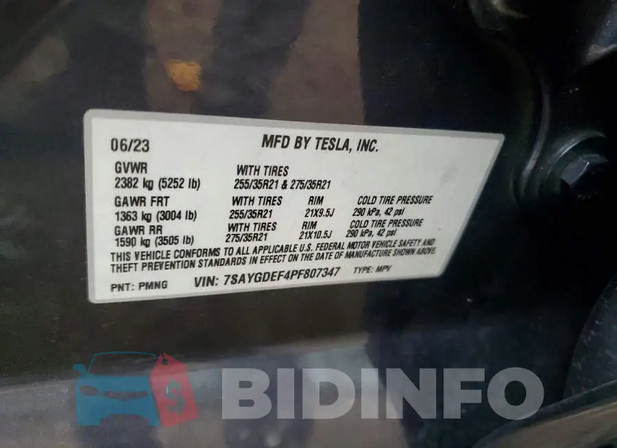 7SAYGDEF4PF807347 Photo# 13