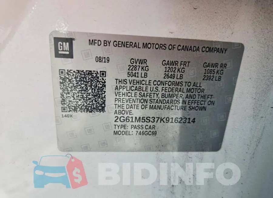 2G61M5S37K9162314 Photo# 13