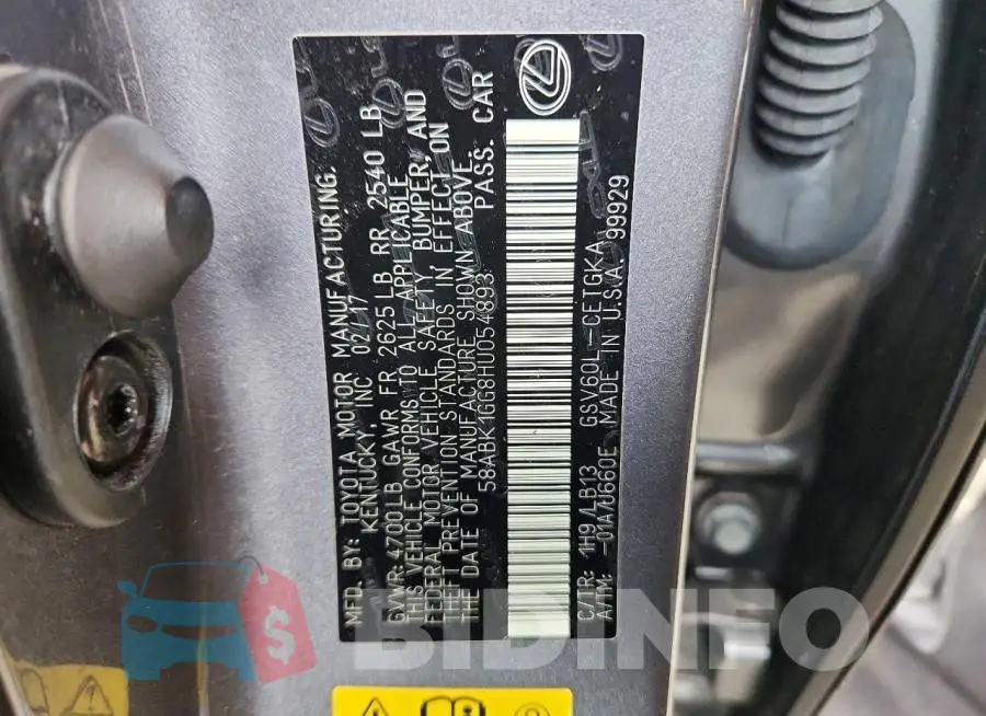 58ABK1GG8HU054893 Photo# 12