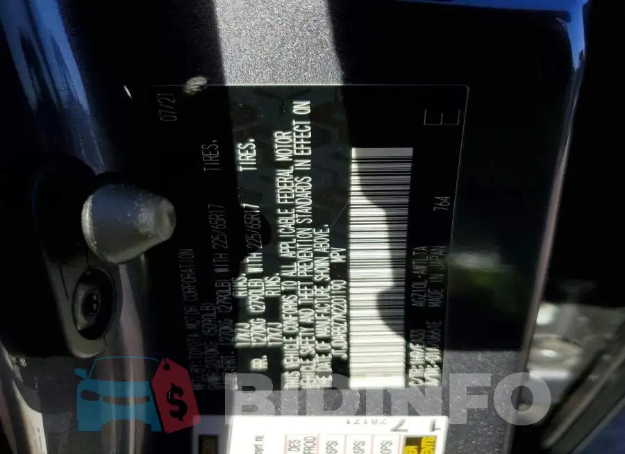 JTJDARBZ7M2201190 Photo# 13