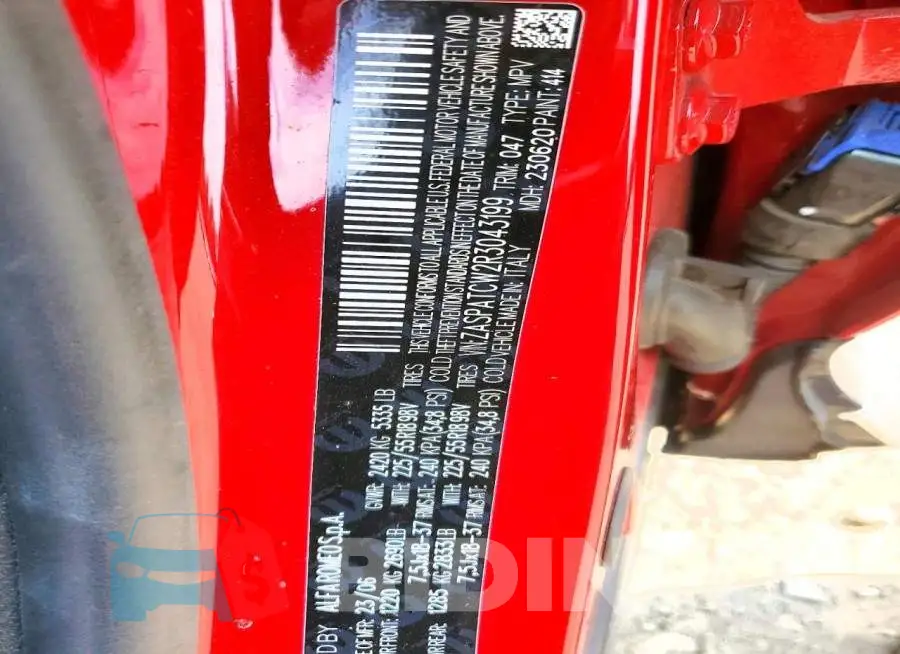 ZASPATCW2R3043199 Photo# 12