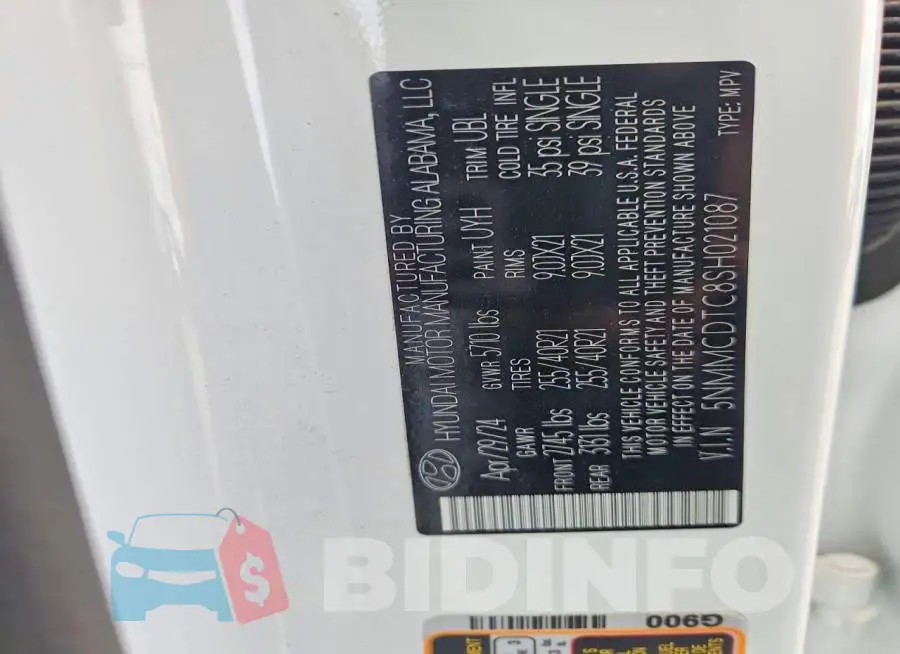5NMMCDTC8SH021087 Photo# 12