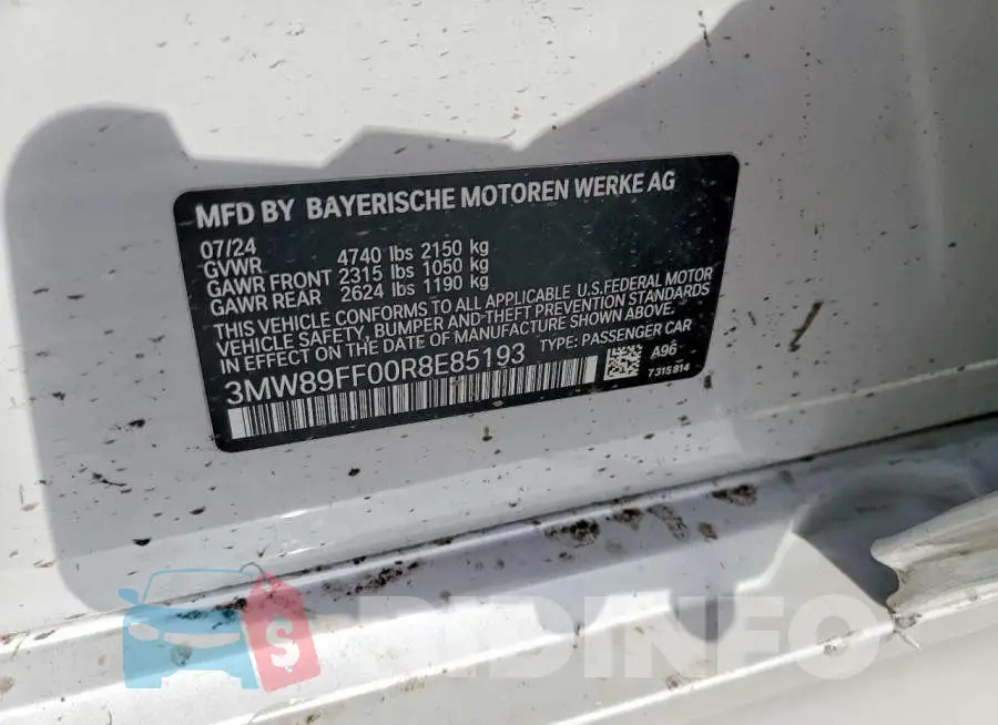 3MW89FF00R8E85193 Photo# 12