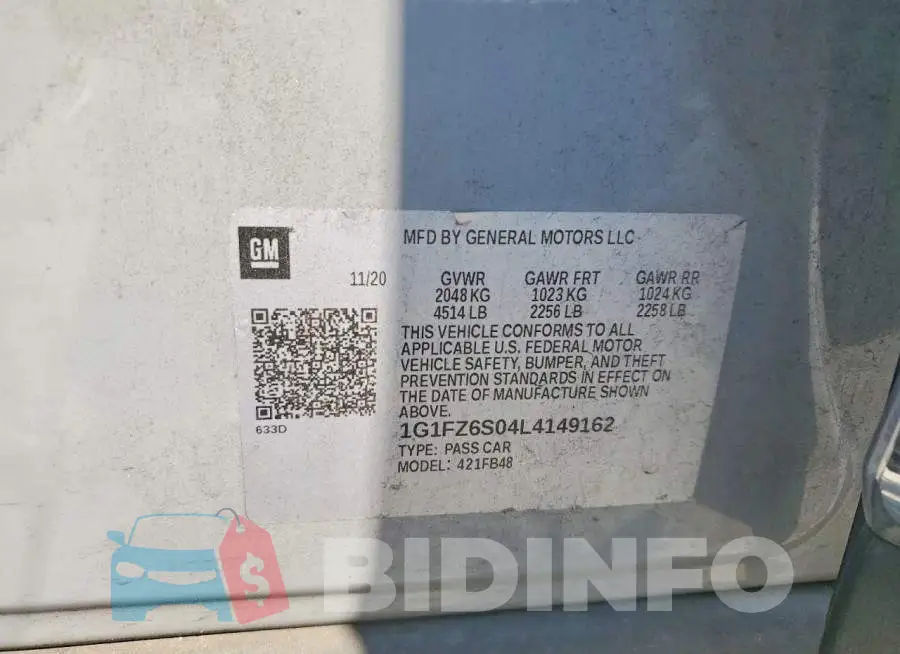 1G1FZ6S04L4149162 Photo# 13