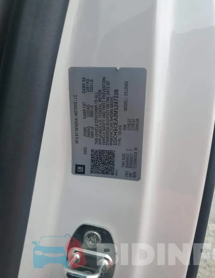 1GCHSCEA2M1247228 Photo# 12