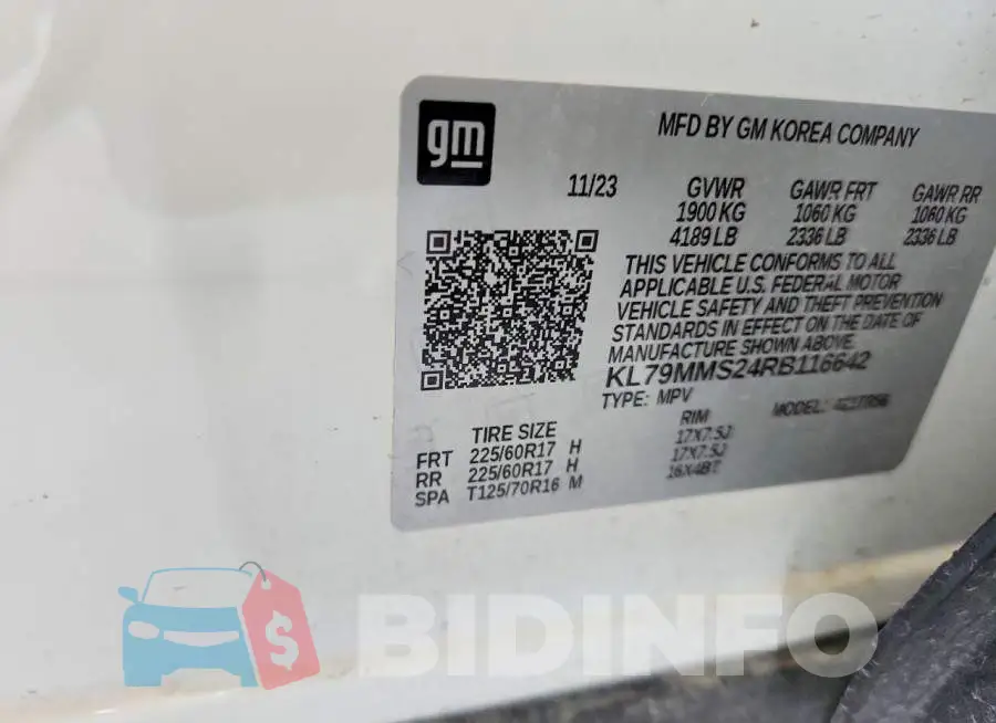 KL79MMS24RB116642 Photo# 14