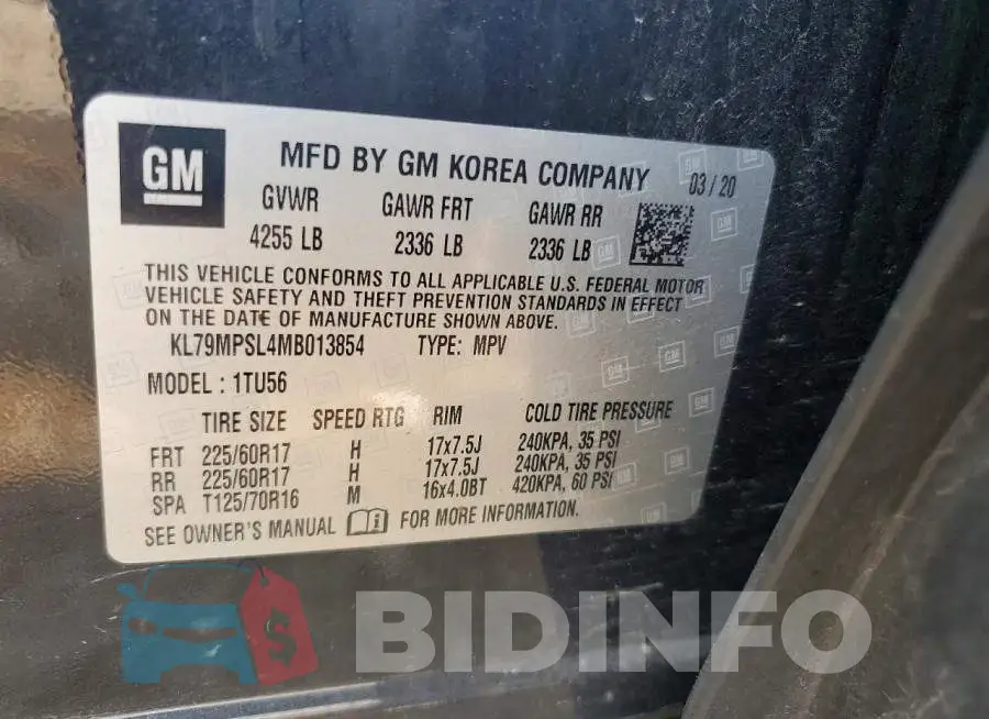 KL79MPSL4MB013854 Photo# 13