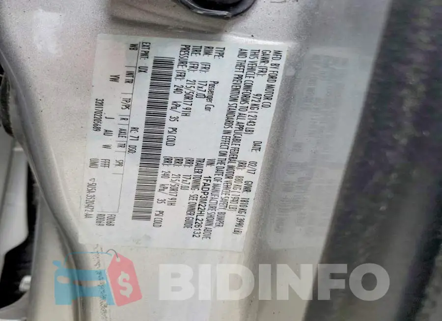 1FADP3M22HL226132 Photo# 13