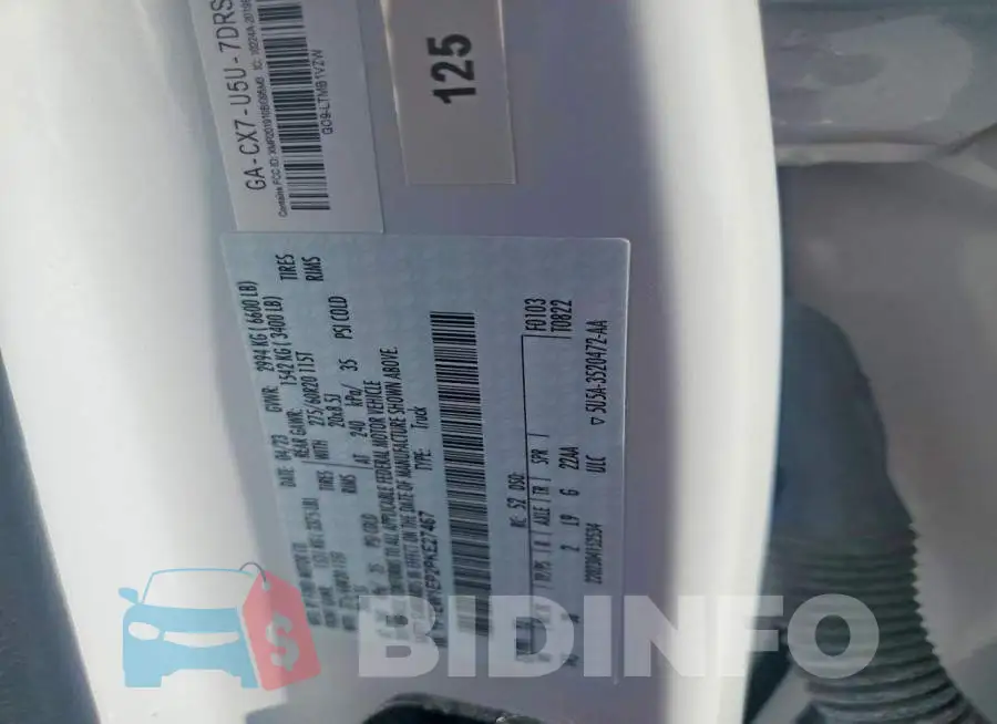 1FTEW1EP2PKE27467 Photo# 12