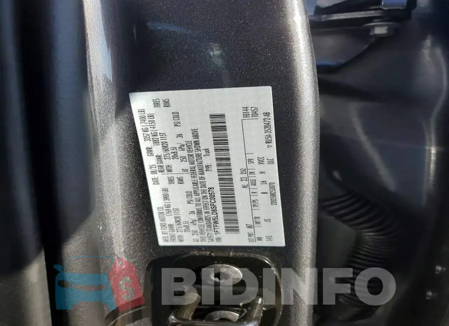 1FTFW5LD8SFC00578 Photo# 12