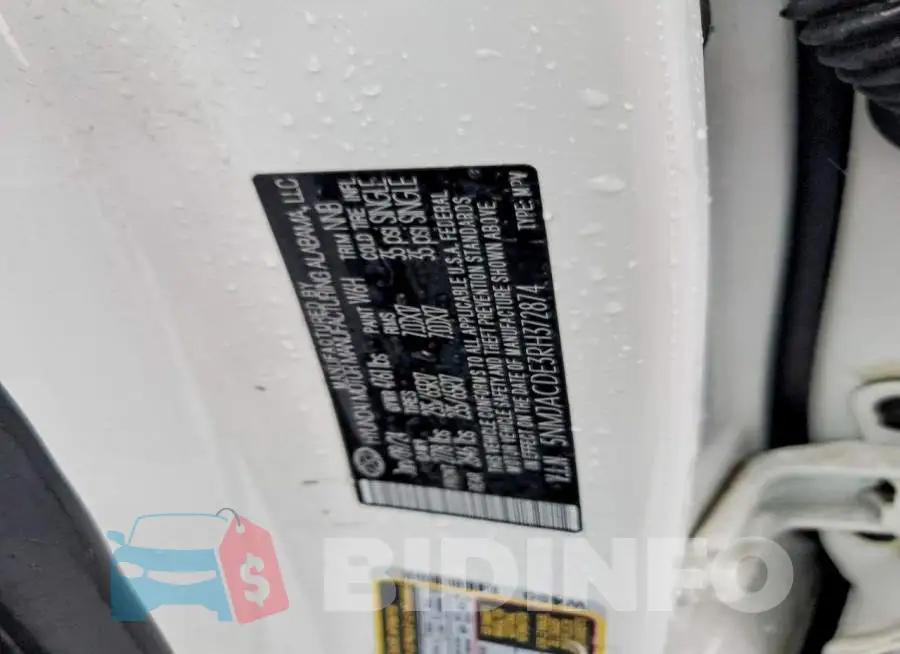 5NMJACDE3RH372874 Photo# 13