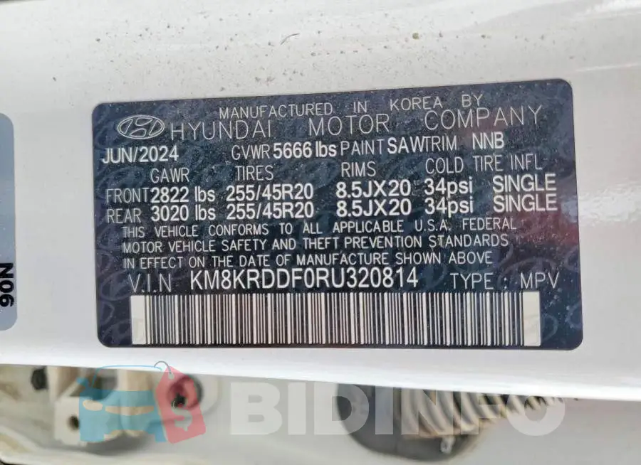 KM8KRDDF0RU320814 Photo# 12
