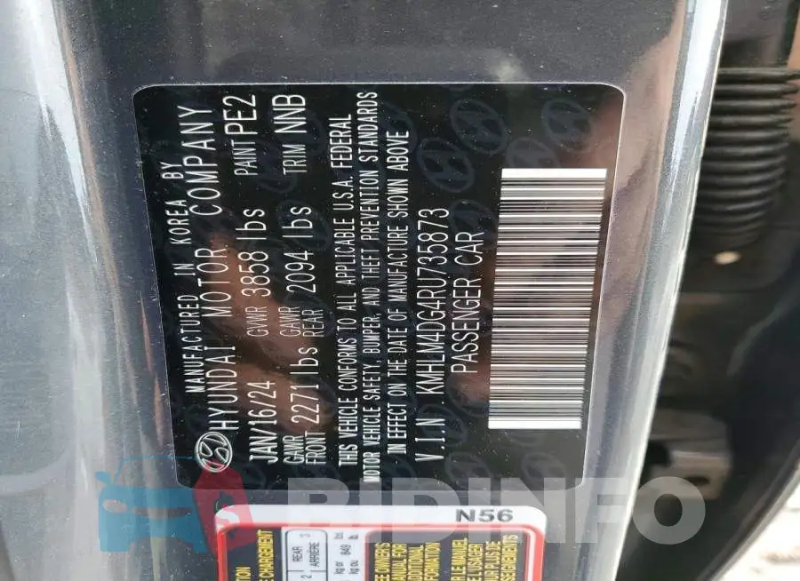 KMHLM4DG4RU735873 Photo# 12
